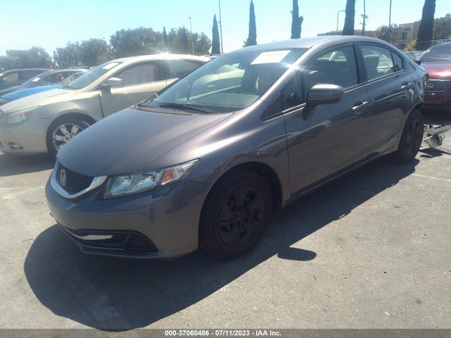 Honda Civic Sedan Lx 2014 19XFB2F55EE259309 Image 2