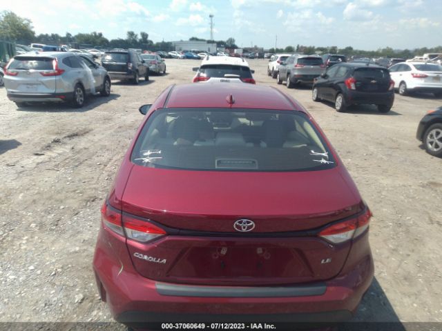 JTDEPMAE4NJ231391 Toyota COROLLA LE