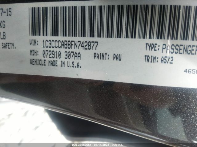 1C3CCCAB8FN742877 Chrysler 200 Limited