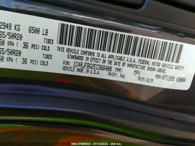 1C4RJFBG2EC566488 Jeep Grand Cherokee Limited