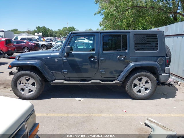 2007 JEEP WRANGLER UNLIMITED SAHARA VIN: 1J8GA59187L190376