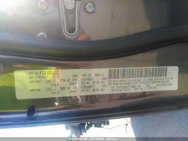 3C4PDDBG0HT574889 Dodge Journey Sxt