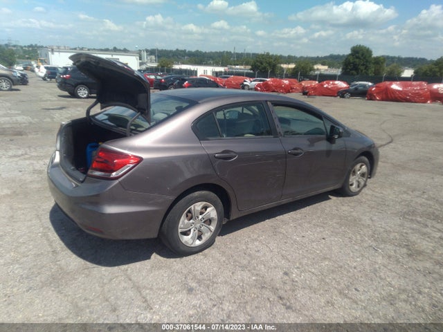 Honda Civic Sedan Lx 2014 19XFB2F52EE042803 Image 10