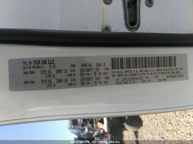 1C4PJMLB3KD431573 Jeep Cherokee Latitude Plus