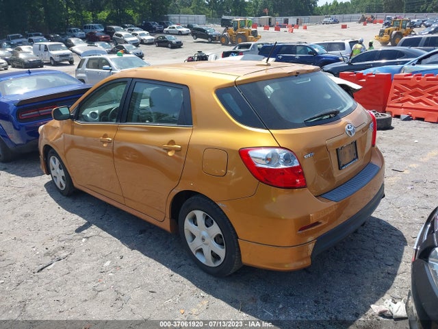 2009 TOYOTA MATRIX S VIN: 2T1KE40E09C005277