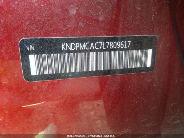 KNDPMCAC7L7809617 KIA Sportage Lx