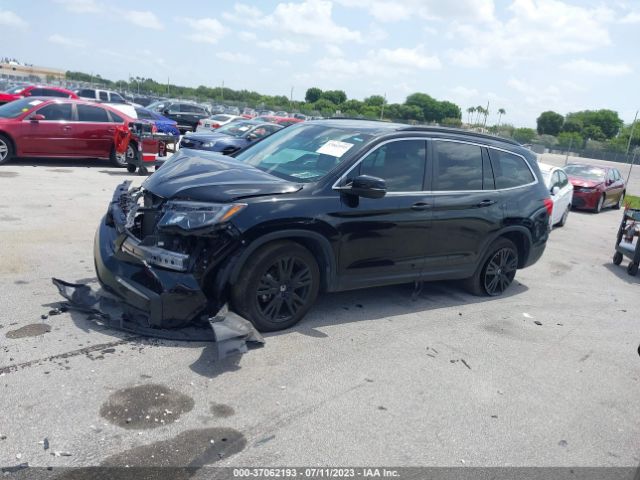 5FNYF5H21NB030301 Honda Pilot Special Edition