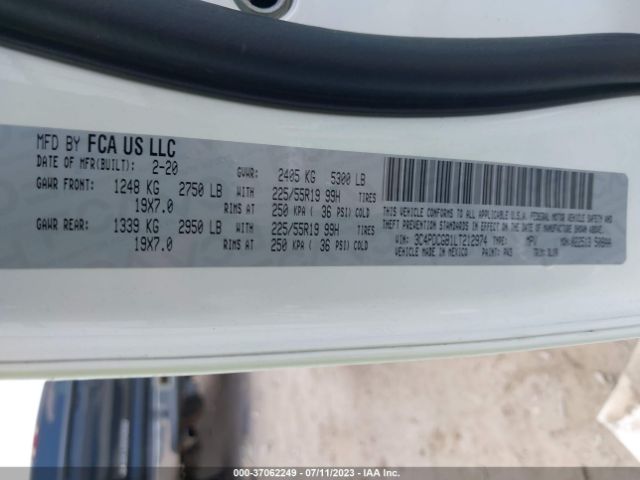 3C4PDCGB1LT212974 Dodge Journey Crossroad
