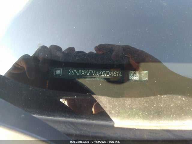 Chevrolet EQUINOX LT 2019 2GNAXKEV3K6104614 Image 9