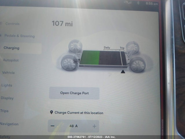 Tesla Model S 90d/70d/75d/60d/85d 2016 5YJSA1E25GF156617 Image 9