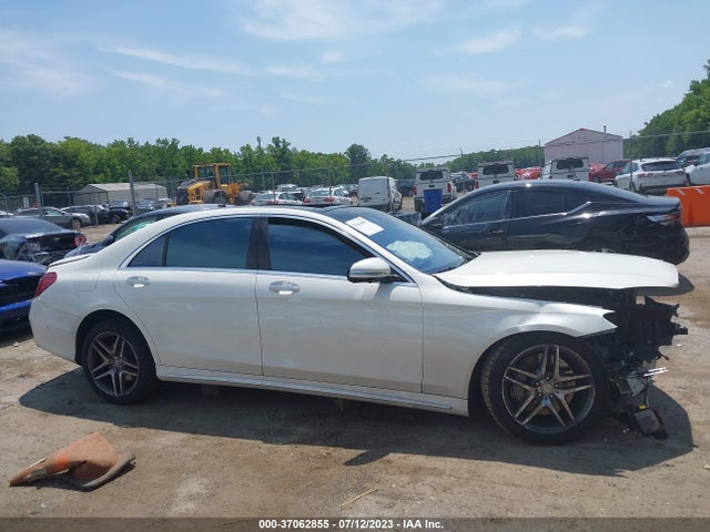 2016 MERCEDES-BENZ S-CLASS S 550 VIN: WDDUG8FB2GA208623