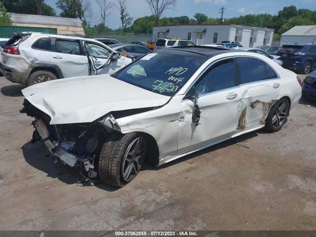 2016 MERCEDES-BENZ S-CLASS S 550 VIN: WDDUG8FB2GA208623
