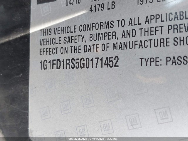 Chevrolet Camaro 2lt 2016 1G1FD1RS5G0171452 Image 9