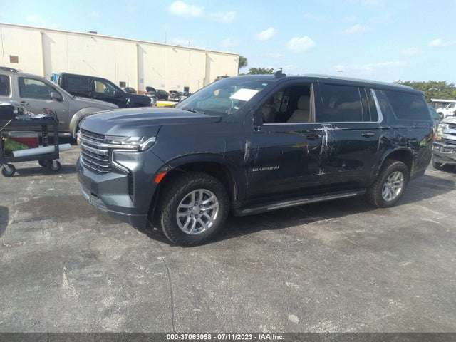 Chevrolet Suburban Lt 2021 1GNSCCKD6MR177470 Image 2