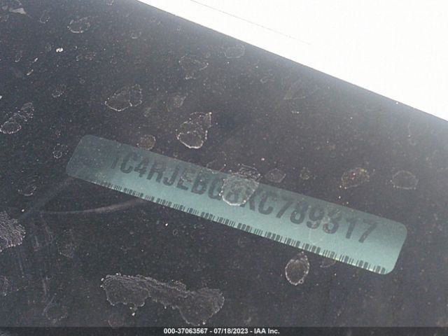 1C4RJEBG8KC789317 Jeep Grand Cherokee Limited
