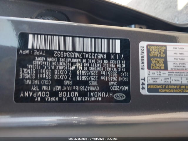 Hyundai Tucson Ultimate 2021 KM8J33AL7MU334932 Image 9