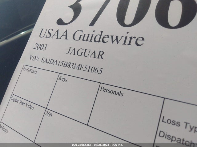 2003 JAGUAR XJ SAJDA15B83MF51065 Photo 8