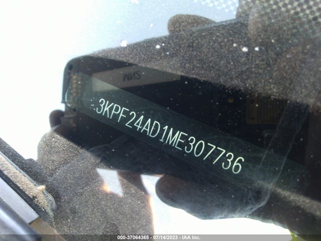 2021 KIA FORTE LXS VIN: 3KPF24AD1ME307736