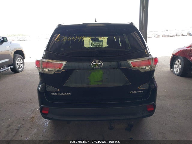 Toyota Highlander Xle V6 2016 5TDJKRFH0GS304341 Image 15