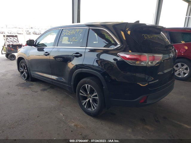 Toyota Highlander Xle V6 2016 5TDJKRFH0GS304341 Image 3