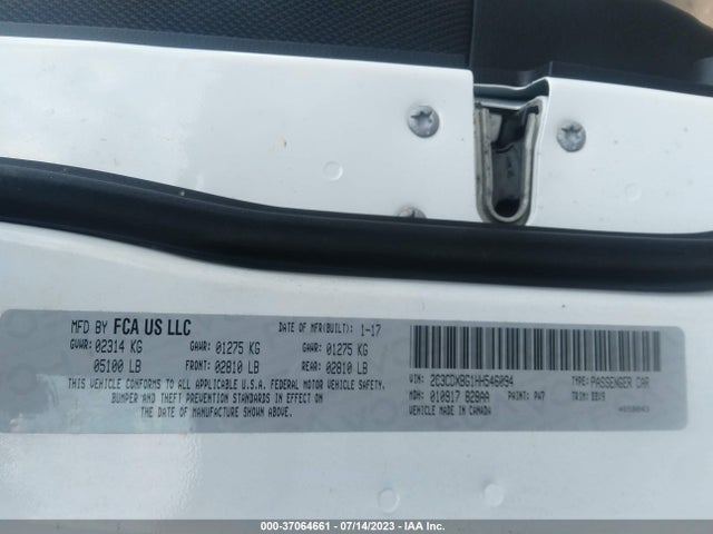 Dodge Charger Se 2017 2C3CDXBG1HH546094 Image 9