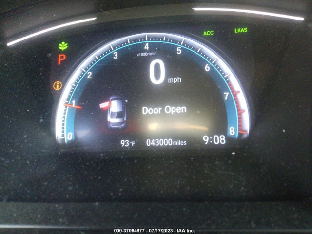 Honda Civic Sedan Lx 2019 2HGFC2F68KH539006 Image 16