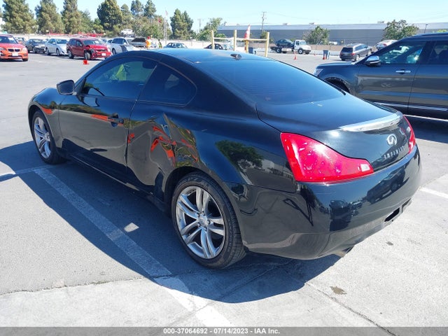 2009 INFINITI G37 COUPE X VIN: JNKCV64F89M650618