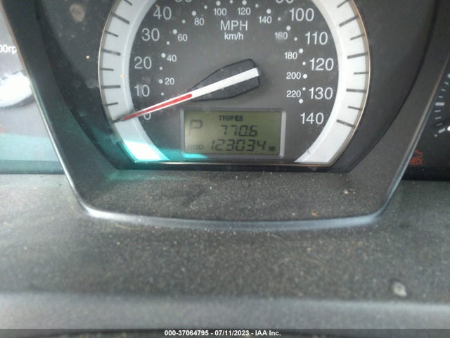 2007 KIA SPECTRA EX VIN: KNAFE121475469707