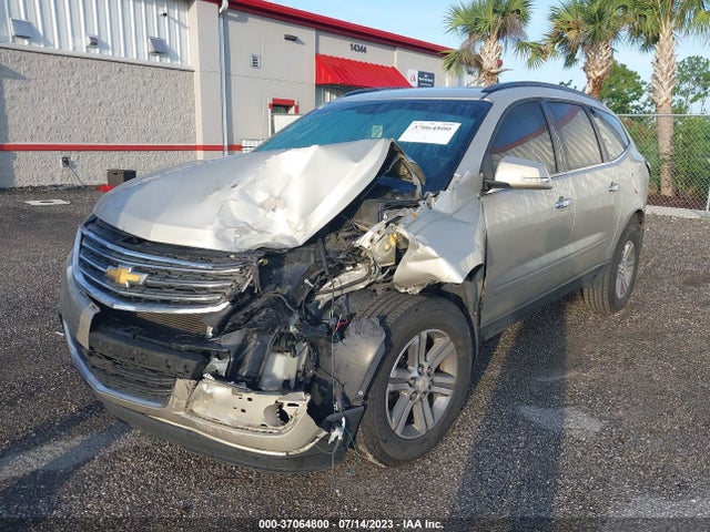 Chevrolet Traverse 1lt 2015 1GNKRGKD3FJ141226 Image 2