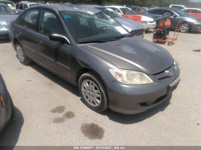2005 HONDA CIVIC SDN LX VIN: 2HGES16575H625024