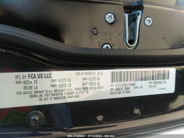 2C3CCABG8FH780603 Chrysler 300 300s