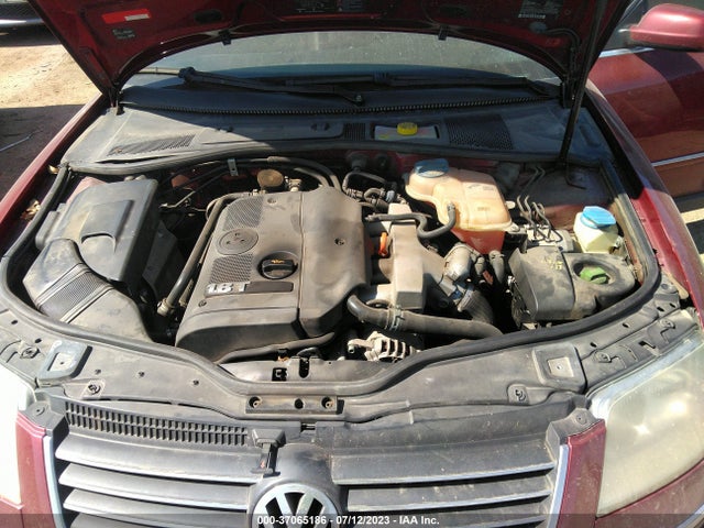 2003 VOLKSWAGEN PASSAT GLS VIN: WVWPD63B03P292795