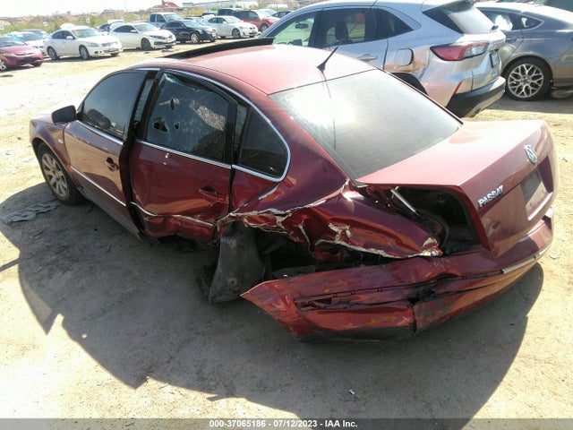 2003 VOLKSWAGEN PASSAT GLS VIN: WVWPD63B03P292795