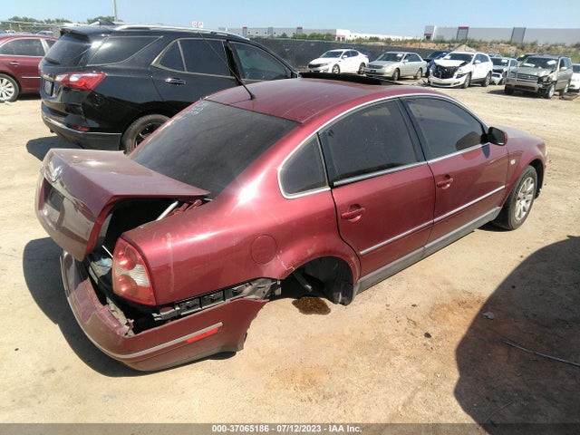 2003 VOLKSWAGEN PASSAT GLS VIN: WVWPD63B03P292795