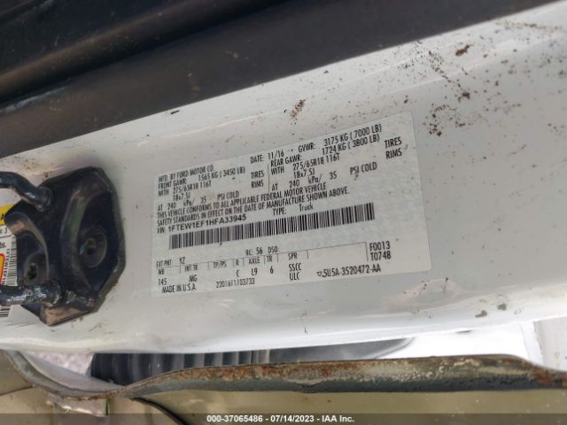 1FTEW1EF1HFA33945 Ford F-150 Xl/xlt/lariat