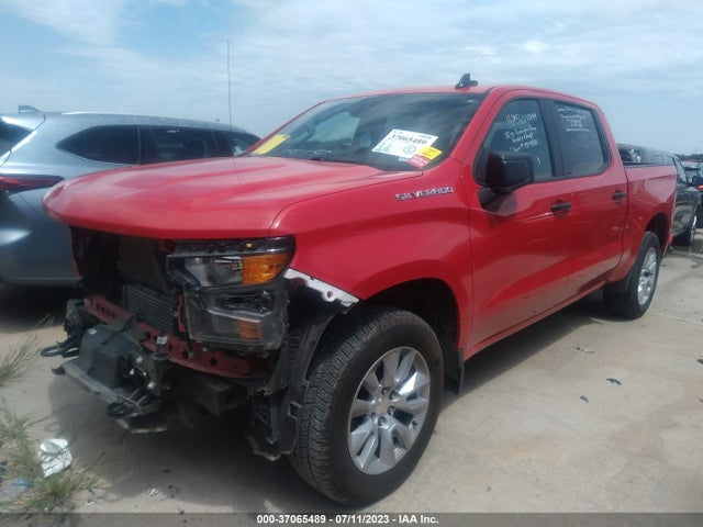 Chevrolet Silverado 1500 Custom 2022 1GCPABEK0NZ624708 Image 2
