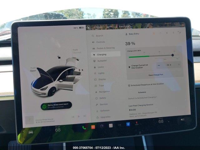 2020 Tesla 3, VIN: 5YJ3E1EAXLF807489