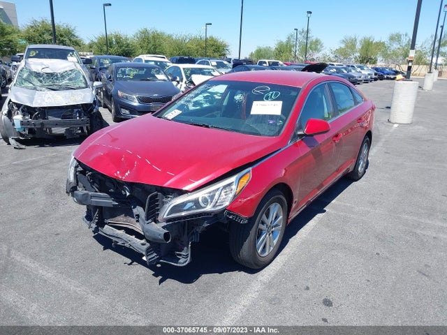 Hyundai Sonata 2.4l 2017 5NPE24AF3HH580059 Image 2