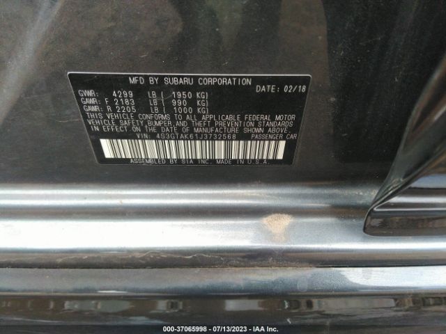 4S3GTAK61J3732568 Subaru Impreza Sport