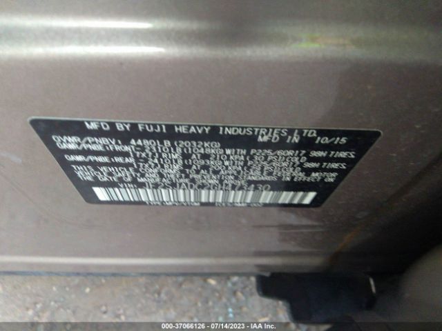 JF2SJADC2GH473430 Subaru Forester 2.5i Premium