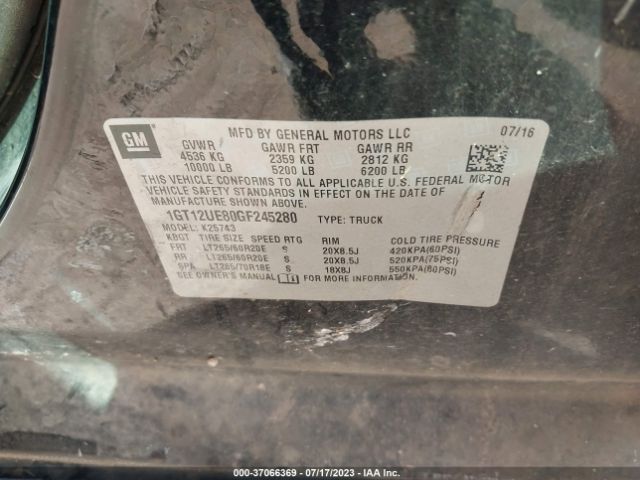 1GT12UE80GF245280 GMC Sierra 2500hd Denali