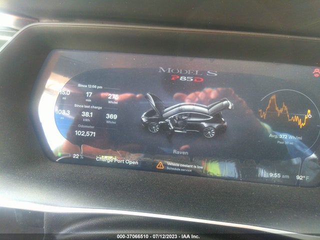 Tesla Model S P85d 2014 5YJSA1H22EFP63471 Image 7