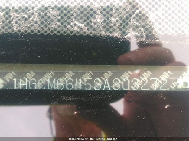 2003 HONDA ACCORD SDN 1HGCM66453A803272 Photo 8