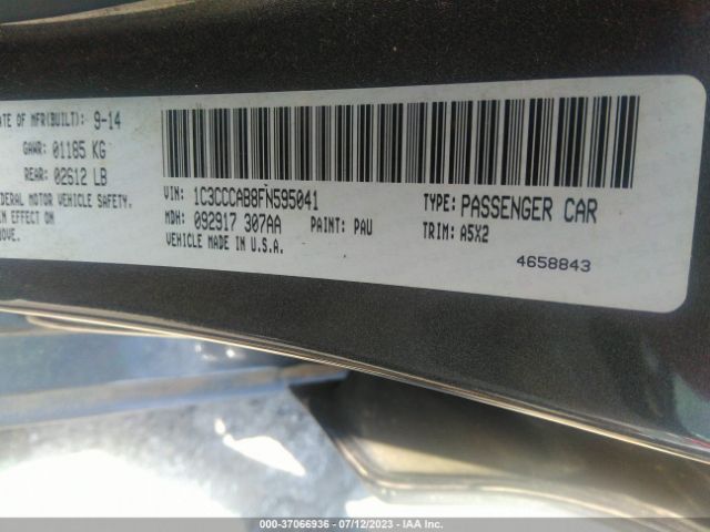 1C3CCCAB8FN595041 Chrysler 200 Limited