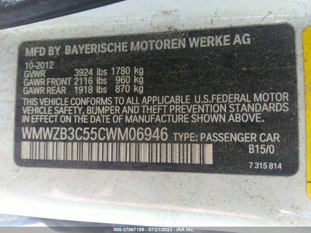 2012 MINI COOPER COUNTRYMAN WMWZB3C55CWM06946 Photo 8