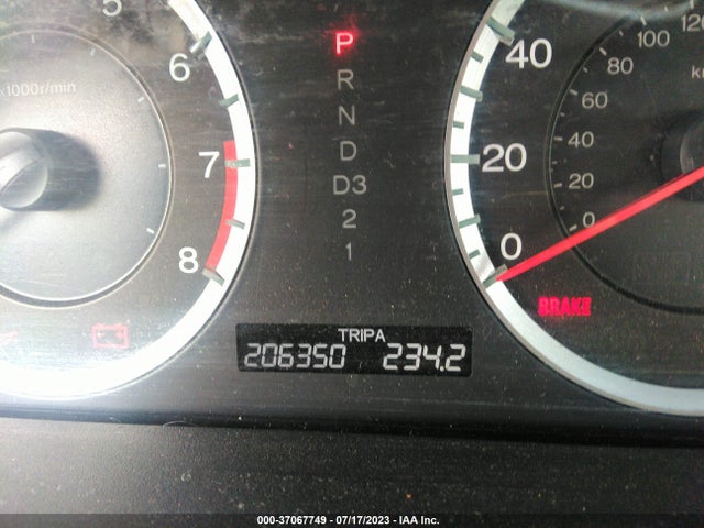 2009 HONDA ACCORD SDN EX-L VIN: 1HGCP36869A033262
