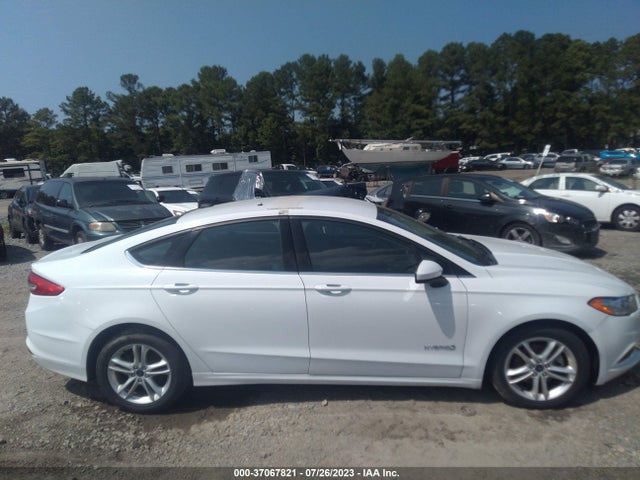 2018 FORD FUSION HYBRID SE VIN: 3FA6P0LU5JR255285