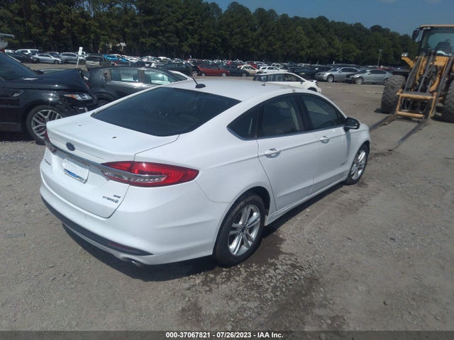 2018 FORD FUSION HYBRID SE VIN: 3FA6P0LU5JR255285