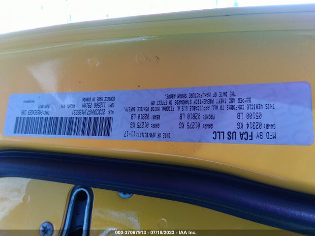 Dodge Charger Sxt Plus 2018 2C3CDXHG7JH196631 Image 16