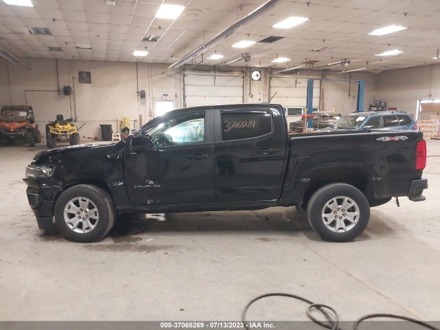 2021 CHEVROLET COLORADO 4WD LT VIN: 1GCGTCEN7M1137402